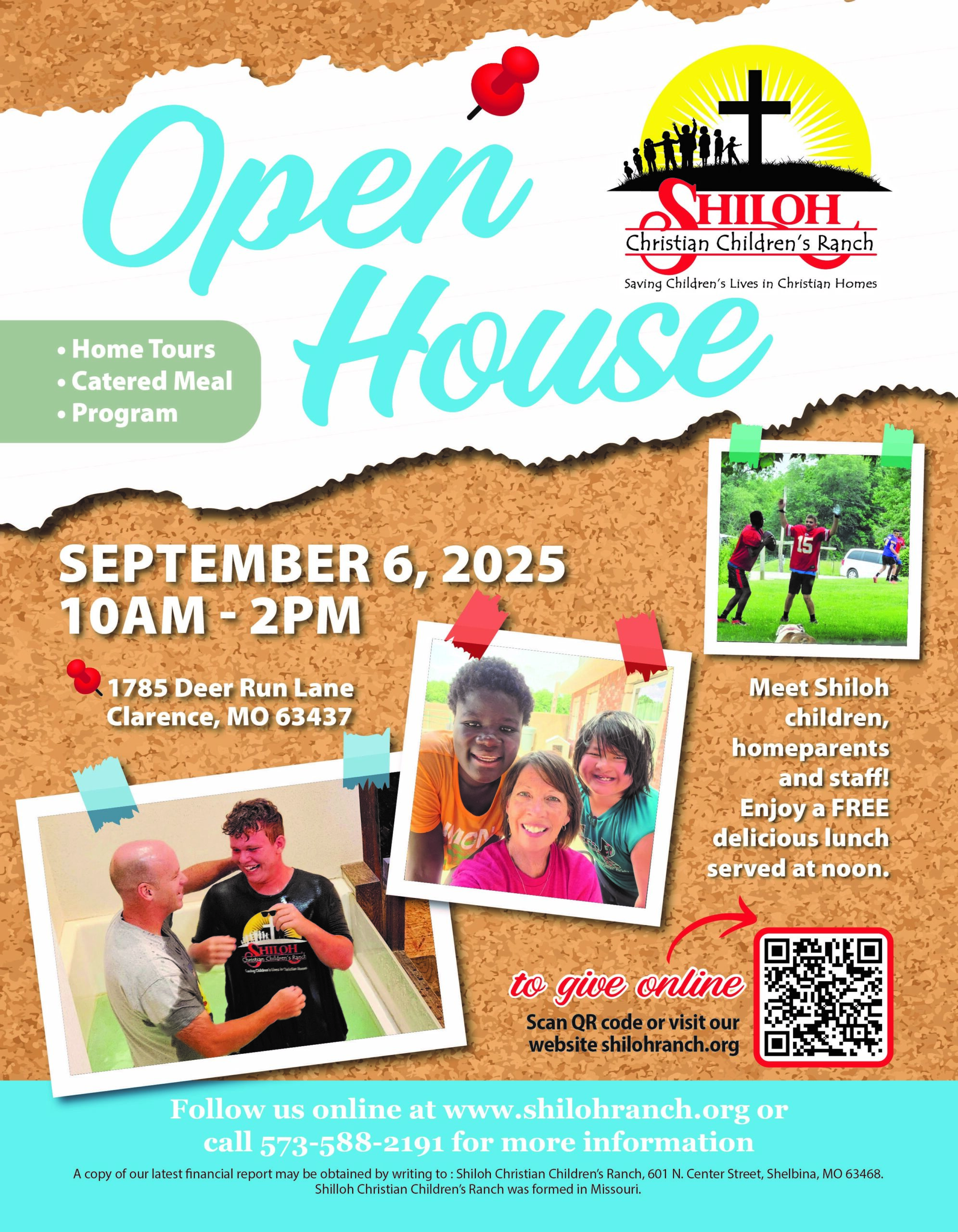 SHILOH OPEN HOUSE 2025 UPDATED